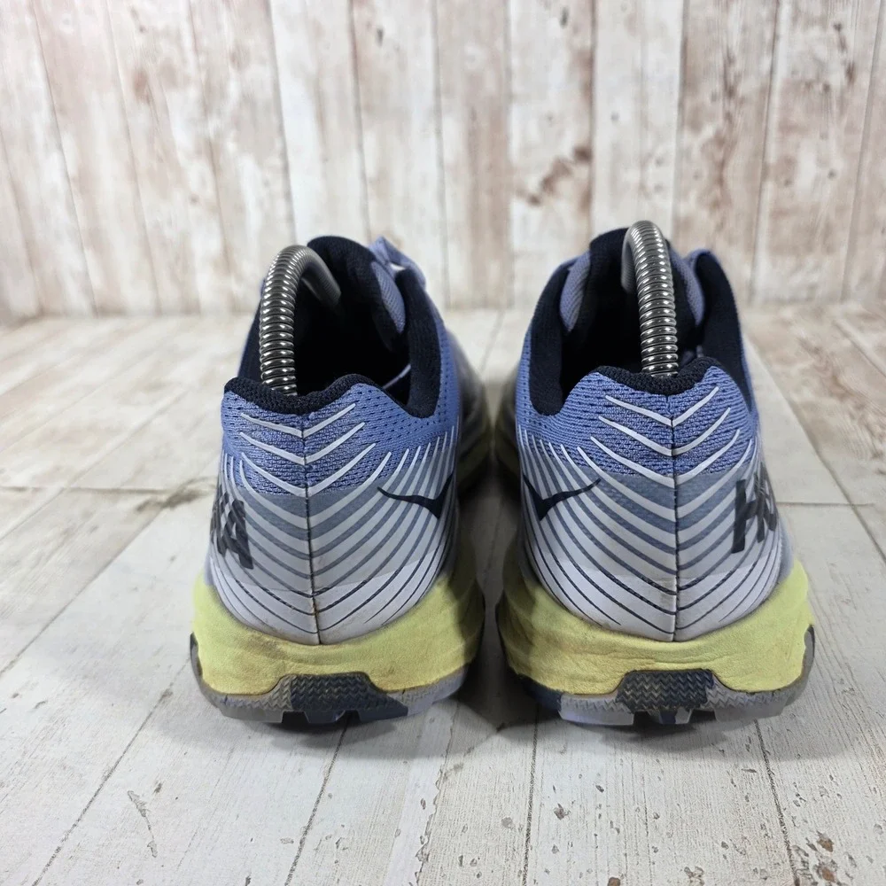 Hoka One One Torrent 2 Womens 8.5 Trail Running Shoes Blue 1110497 PIBT